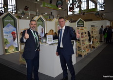 Fernando P. Gómez, Director General de Proexport y Abelardo Hernández, Director Técnico de Proexport.