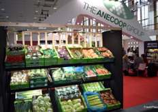 Hortalizas de la marca Bouquet en el stand de Anecoop. 