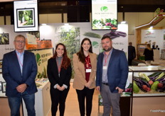 Stand de Alta Native, con Pascual Pedrós, Carlos Castro, María Cmapo y Salva Palazón.  La empresa valenciana cultiva y comercializa todo tipo de hortalizas asiáticas. 