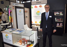 Fulgencio Spa, gerente de la empresa de Motril (Granada) especializada en tomates cherry, pepinos y pimientos picantes.