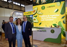 Parte del equipo de la empresa malagueña Tropical Millenium, productores, importadores y exportadores de aguacate, mango, papaya y pitahaya.