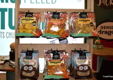 Los nuevos snacks de jackfruit y banana y el nuevo snack de coco pensado para niños, de Genuine Coconut