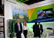 Xavier Leprince y Luz Rodríguez, de Algaenergy