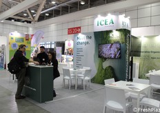 ICEA - Istituto per la Certificazione Etica e Ambientale participó en la feria con un espacio institucional.