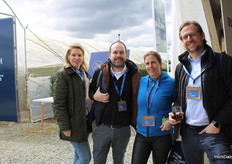 Judith Froitzheim, Marco Migliore, Daniela Moeller y Marc Rossmann, de Rewe Group