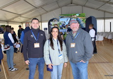 Jorge Fouillioux, Teresa Alarcón y Aaron Bagwell