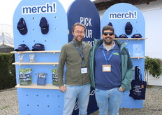 Stefan Spanjaard y Jose Carvalho, de Alpine Fresh