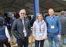 Rodrigo Cifuentes, junto a Lydia Castellanos y Holger Brandt, de Fruitist