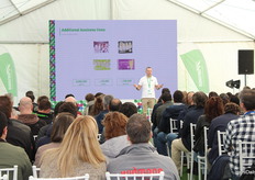 Hans Liekens recordó las líneas de negocio de Planasa que completan su portfolio de berries