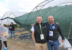 Hans Liekens junto a Antonio Soto
