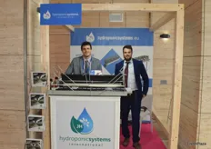 Antonio García y Juan Manuel Vidal Echevarría, de Hydroponic Systems International