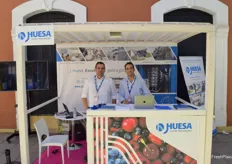 Borja Navarro y Pedro Huesa, de la firma especializada en el tratamiento de aguas J Huesa