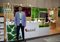 Carlos Masiá, Director de Marketing de Masiá, productores y comercializadores de frutos rojos.