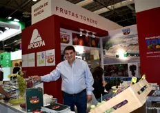 Antonio Caballero Palazón, gerente de Frutas Torero, productores de uva de mesa y fruta de hueso de Murcia.