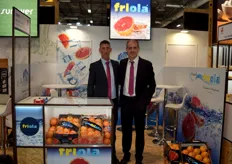 Stand de Friola, empresa familiar especializada en la producción y comercialización de cítricos, principalmente pomelo