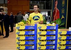 Un año más los visitantes de Fruit Attraction pudieron degustar el plátano de Canarias