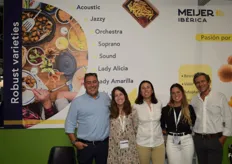Equipo de Meijer Ibérica. La compañía ha presentado nuevas patatas continuando con su línea de innovación con variedades resistentes al mildiu