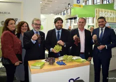 Agritechmurcia recibió en su stand la visita del Presidente de la Región de Murcia