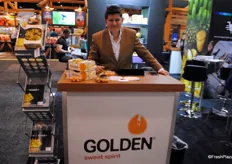 Dennis Brito Madrid, de la empresa ecuatoriana Golden Sweet Spirit.
