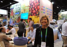 Karen Brux, directora gerente de la Asociación de Exportadores de Fruta de Chile para Norteamérica.