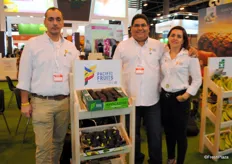 El equpio de la empresa colombiana Pacific Fruits, que espera la llegada de su primer envío a Arabia Saudí la semana que viene. Además, está empezando a exportar aguacate Hass a Argentina.