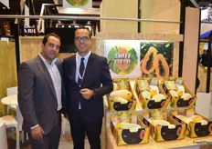 Juan Valls y Gullermo González, dos de los tres productores de SWEET PAPAYA, la nueva marca de papaya de Canarias. 