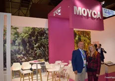 Stand de Moyca, empresa murciana líder en producción y comercialización de uva de mesa sin semillas.