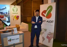 Rubén Cervera, gerente de Fruit Audit, que ofrece información técnica y visual sobre el estado de calidad de las mercancías al llegar a destino.