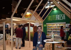 Alberto Montaña, gerente de la empresa valenciana Vicente Peris, que está apostando fuerte por los productos de IV gama con su marca FrutiFresh. 