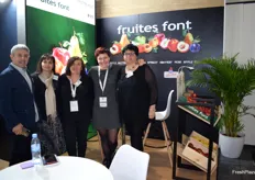 Equipo técnico y comercial de Fruites Font, productores y comercializadores de fruta de hueso y pepita de Lleida.