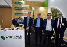 Equipo comercial de la empresa murciana Agridemur, especialistas en hortalizas de hoja de IV gama.