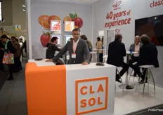 César Claramonte, gerente de la empresa valenciana Clasol, proveedores de cítricos, fruta de hueso, sandía y otras frutas.
