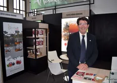 Juan María Rodríguez, gerente de Flor de Doñana, empresa onubense especializada en la producción de frutos rojos Bío.