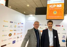 José Enrique Sanz, gerente de la IGP Cítricos Valencianos y Joel Pitarch, redactor de FreshPlaza.es.